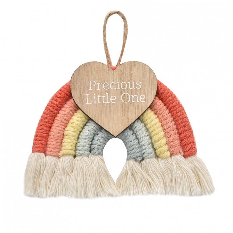 PETIT CHERI MACRAME RAINBOW HANGER LITTLE ONE