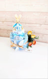 Nappy Cake, Peter Rabbit theme ,Nappy Cakes, Baby Shower gift, Baby Boy nappy cake, mum to be gift, baby boy hamper, New Parents Gift