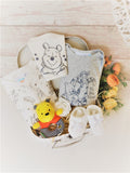 New Unisex Baby Hamper, Disney Winnie The Pooh Gender Neutral Baby Gift hamper with 30 milestone cards, Baby Shower Gift, Baby gift,New mum